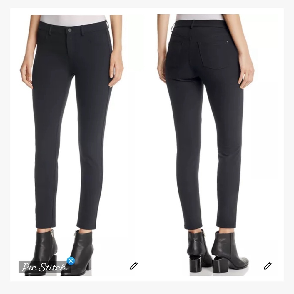 Lafayette 148 Ny Acclaimed Stretch Mercer Pants in Ink